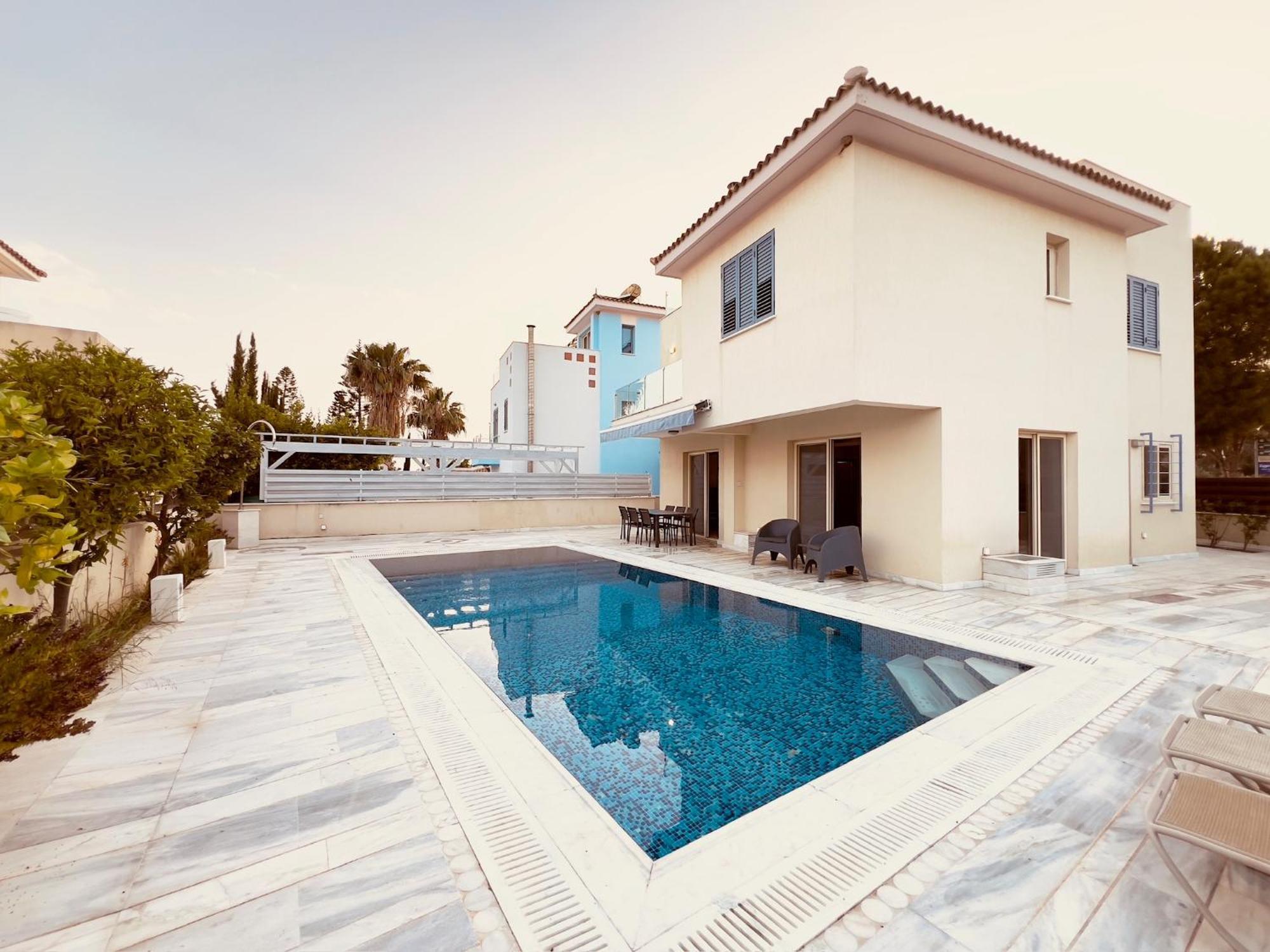 Coral Azure Villa Paphos Exterior foto