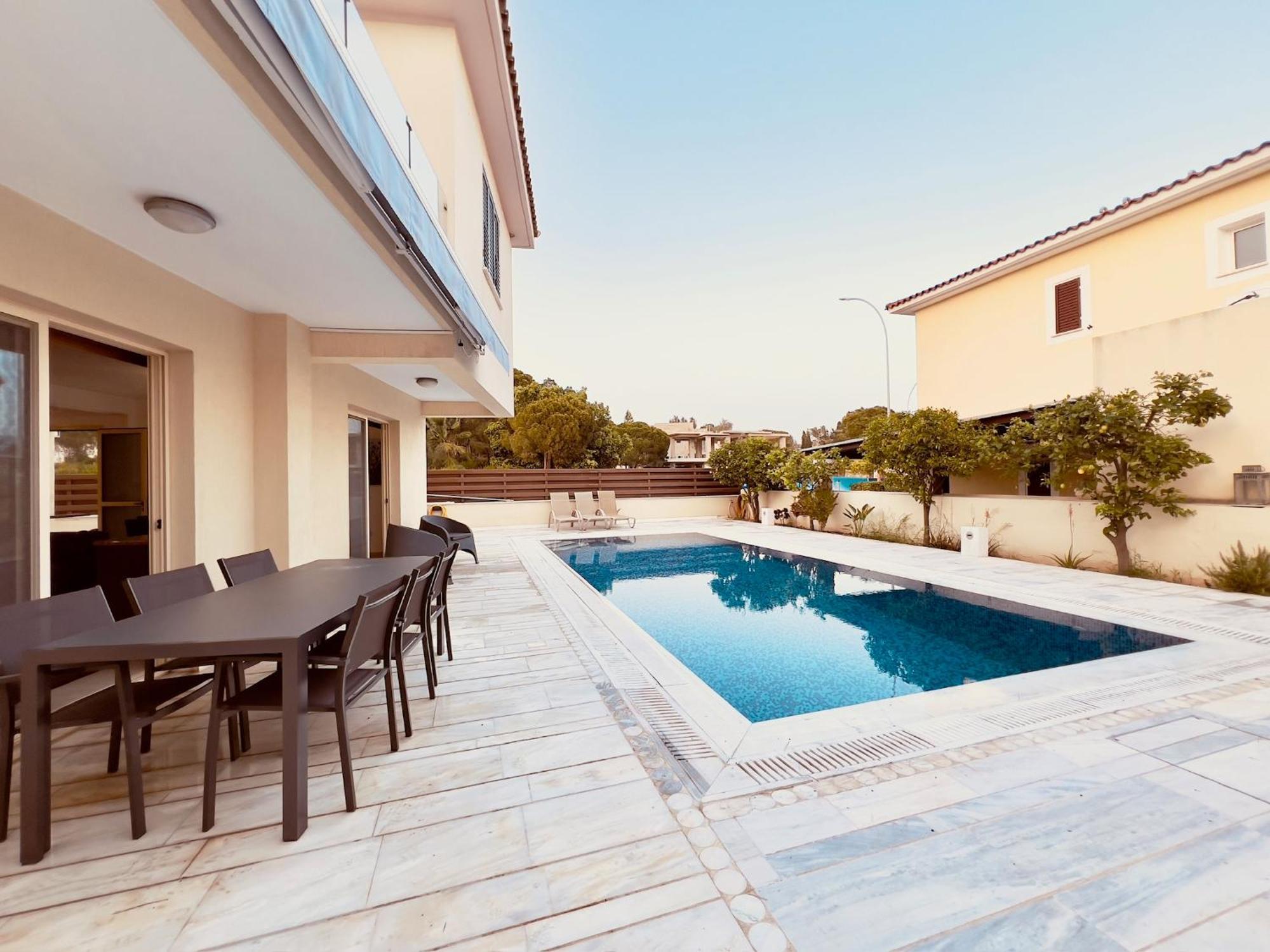 Coral Azure Villa Paphos Exterior foto