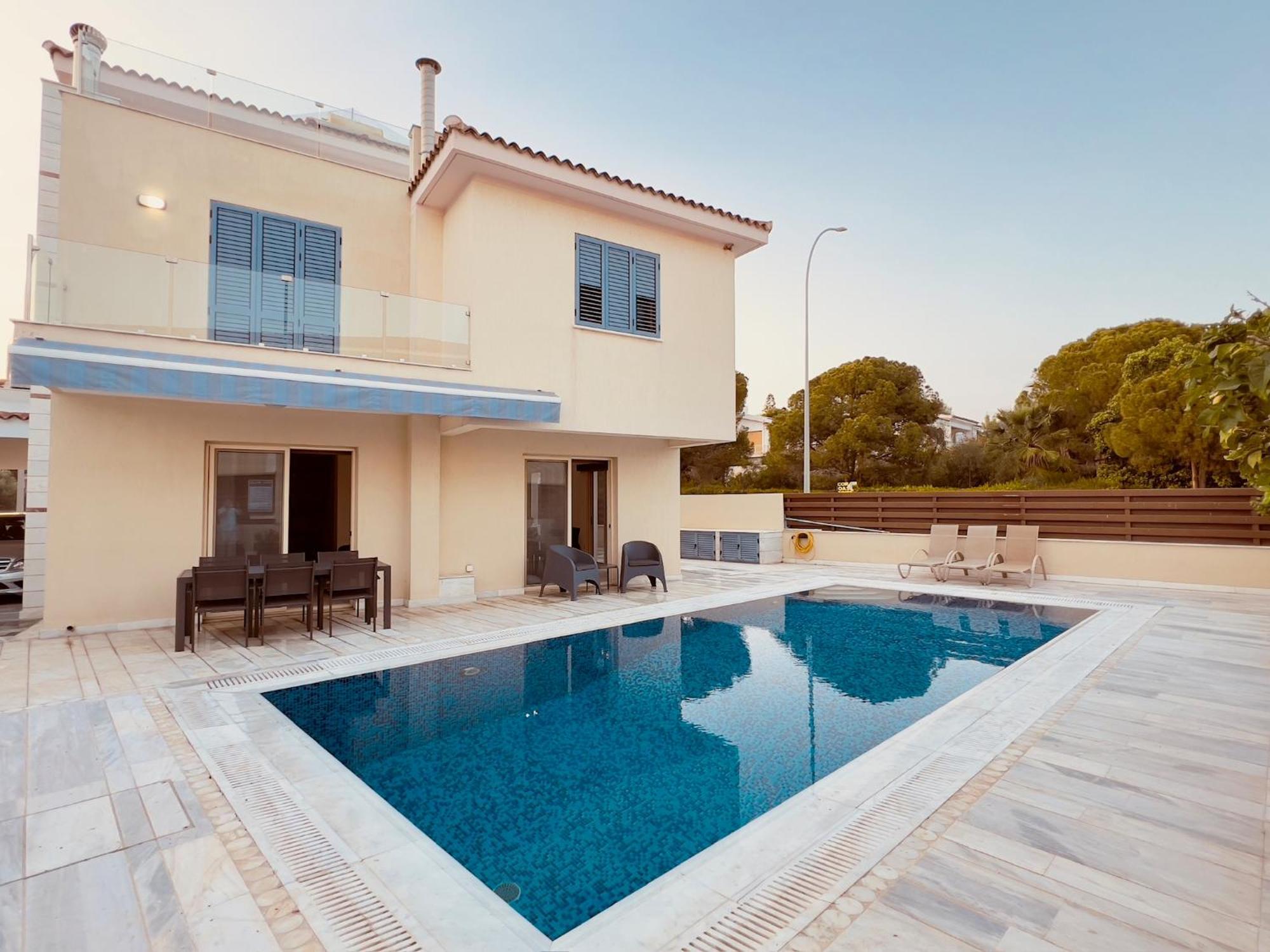 Coral Azure Villa Paphos Exterior foto